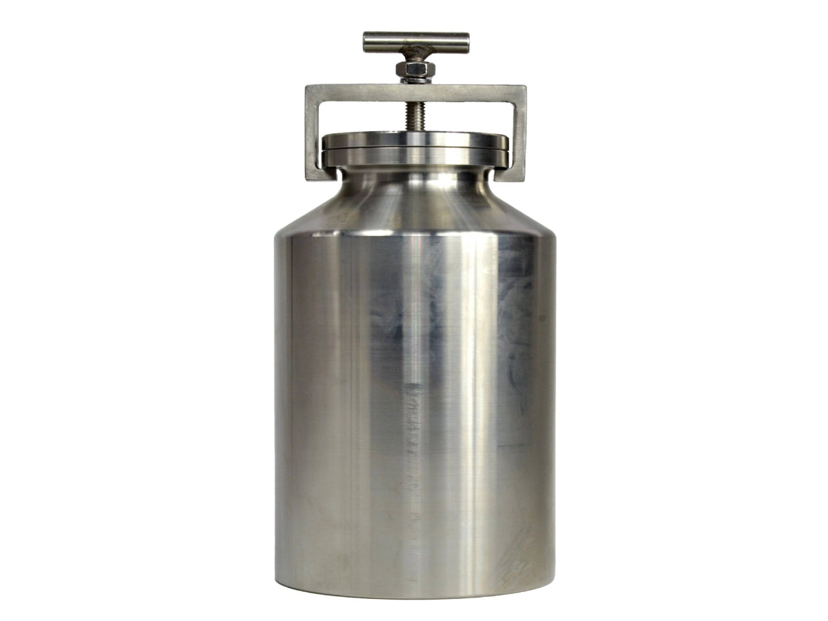 Cell Lab Stainless steel roller mill jars (304/316) for corrosion-resistant wet and dry milling of medium-hard and brittle samples.