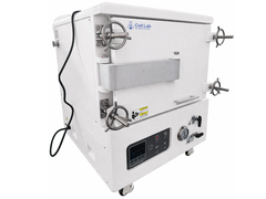 Cell Lab 7.2L vacuum box furnace / atmosphere furnace up to 1200°C with programmable heating, -0.1 MPa capability for lab heat treatment and materials research.