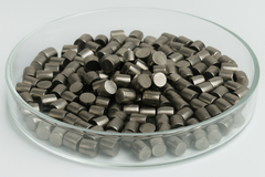 Cell Lab 3N5 (99.95%) Tantalum (Ta) Pellets – high-purity refractory metal for vacuum evaporation, semiconductor coating, and optical applications. Excellent E-Beam stability, corrosion resistance, and customisable pellet sizes.