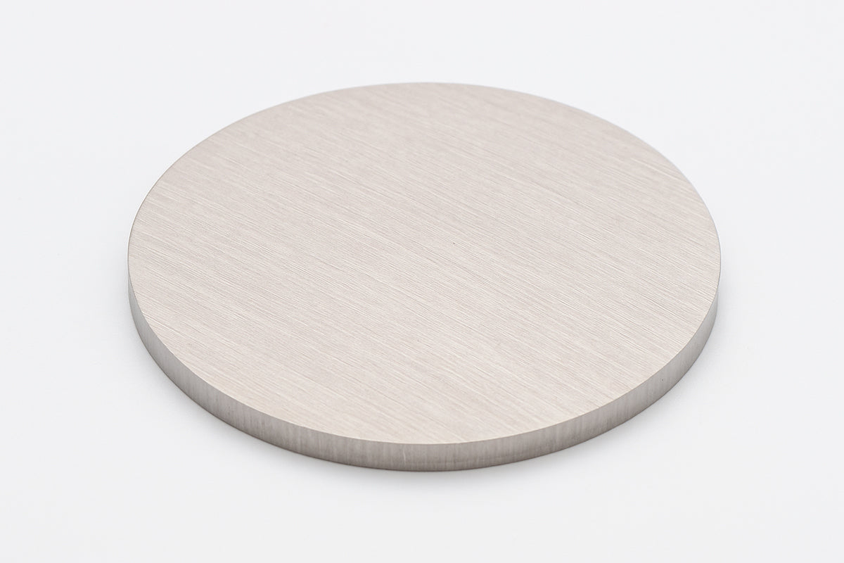 High-purity 99.99% nickel sputtering target for thin film deposition, magnetic coatings, and semiconductor fabrication. Superior conductivity and corrosion resistance.