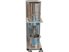 Cell Lab 5L de-ironing filtration system integrates magnetic separation and vacuum filtration for lithium-ion battery slurry purification, ensuring clean, uniform, and high-performance electrode materials.