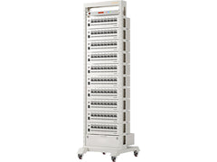 Cell Lab 8 channels battery testing system with CC/CV control, DCIR and pulse testing, ideal for lithium-ion battery R&D and laboratory cell evaluation.
