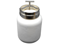 Cell Lab 99% high alumina ceramic roller mill jars (0.5–15 L) provide excellent abrasion resistance and chemical stability for high-purity grinding in labs.