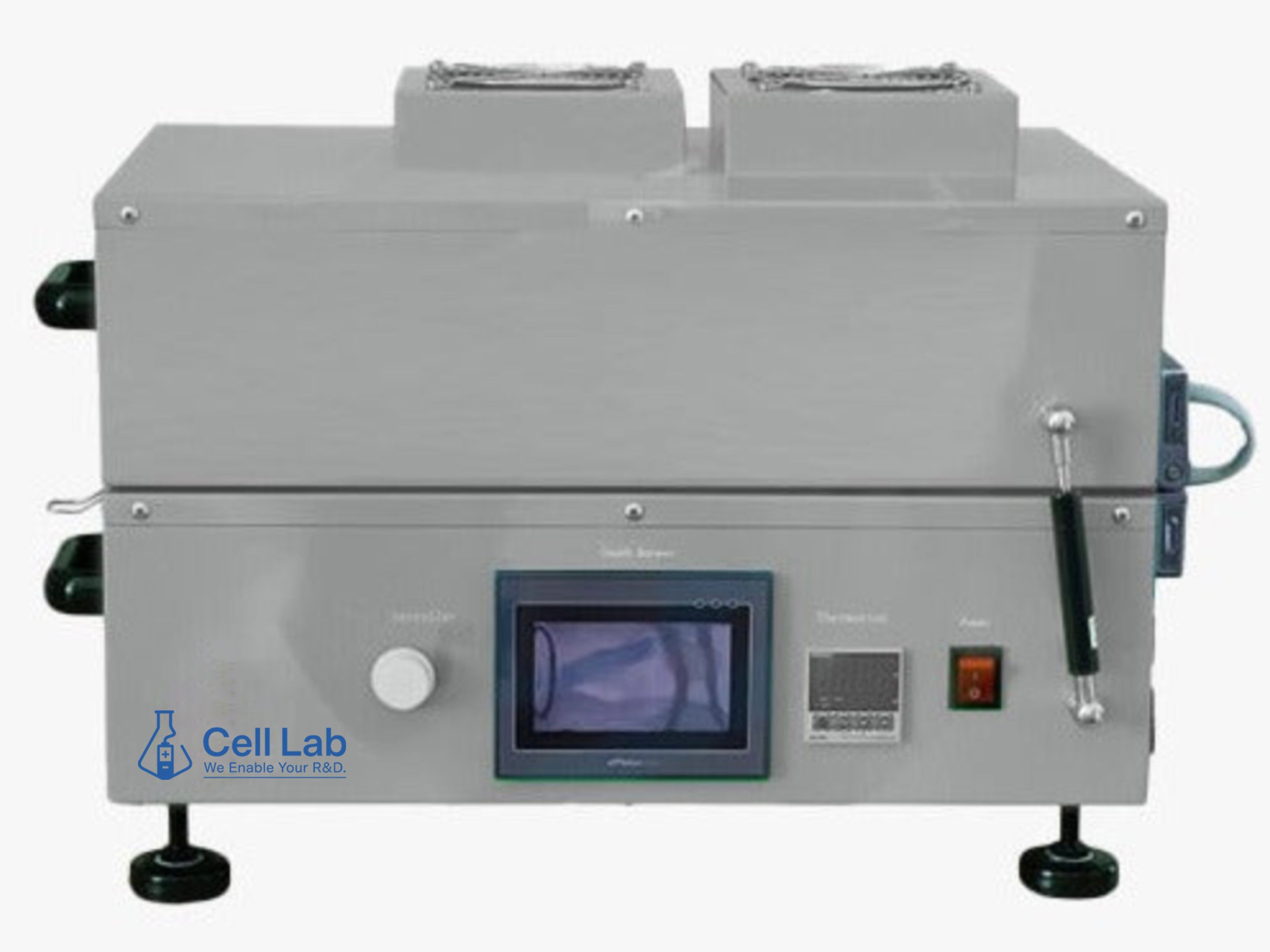 Cell Lab Automatic Film Coater with Heating Dryer provides precision vacuum coating and uniform drying up to 130 °C, ideal for lithium-ion battery electrode and ceramic tape film preparation.
