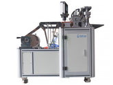 Cell Lab automatic shear cutter machine for lithium-ion electrodes and aluminium films delivers ±0.5 mm precision, 500 mm width capacity, and programmable control for high-throughput battery production.