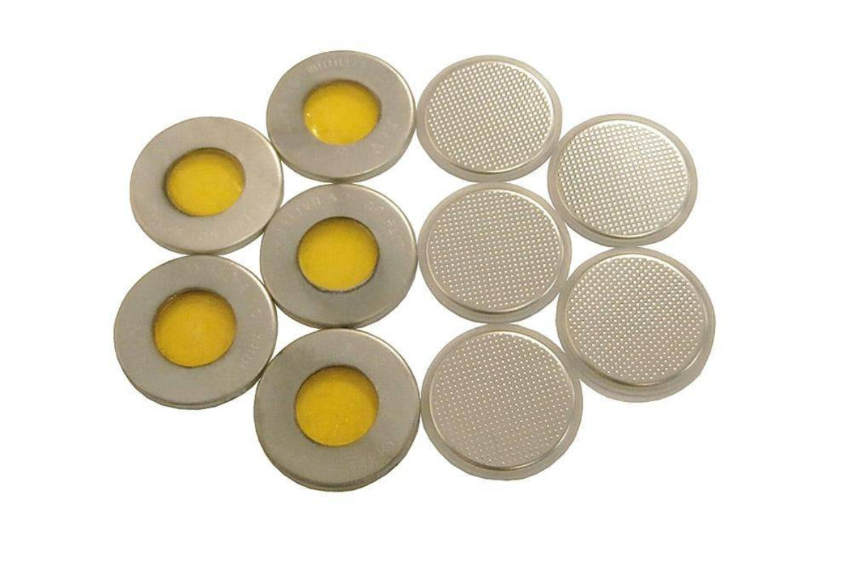 Cell Lab CR2016 Coin Cell with Kapton Window, Stainless-Steel In-Situ XRD Cell for Operando Battery Research and Real-Time Electrode Analysis (5 pcs)