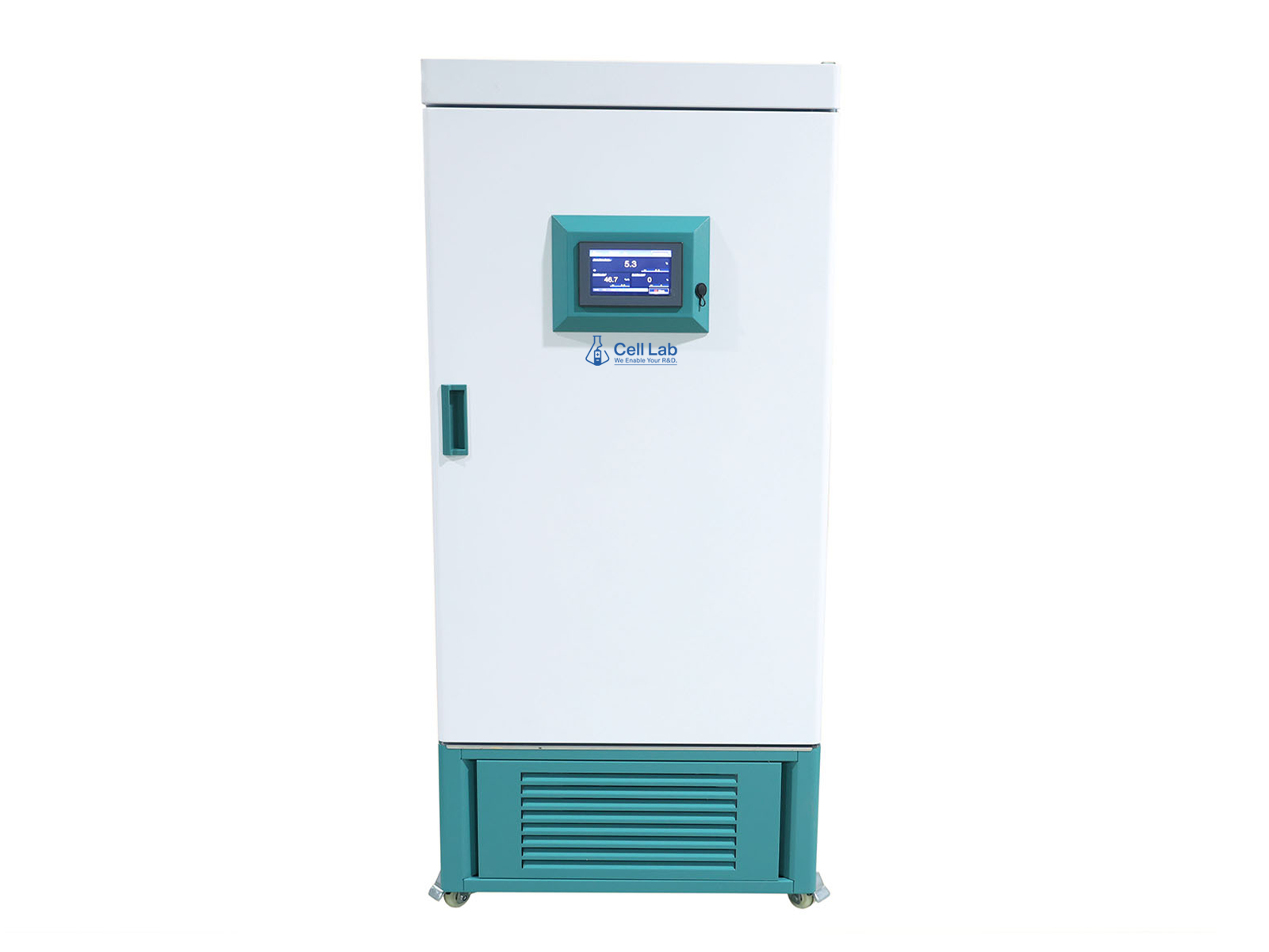Cell Lab Programmable plant growth chamber with temperature, humidity and light control for seedling and microbial cultivation. Offers 4-zone LED illumination, 0–65 °C range and 40–95 % RH for stable, repeatable environmental research.