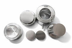 Cell Lab Cylindrical Pellet Pressing Die Sets (60–150 mm) for Spectroscopy, Battery R&D, Ceramics and Powder Metallurgy with Stainless Steel Construction
