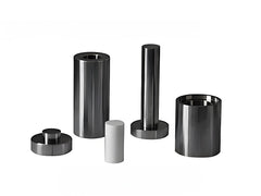 Cell Lab dry pellet pressing die sets with deeper sleeve & scale anvil. Hardened alloy steel, HRC60–62, designed for thick pellet preparation in FTIR, ceramics, pharma & materials R&D.