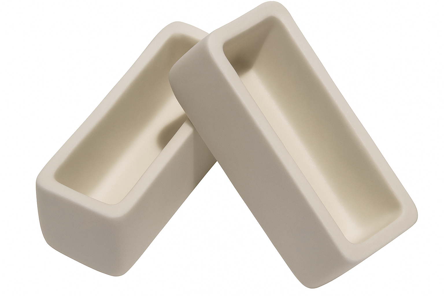 Cell Lab Rectangular Alumina (Al₂O₃) Boat Crucibles offer > 99 % purity and heat resistance up to 1600 °C for calcination, ceramic processing, and metal casting applications in laboratories and research industries.