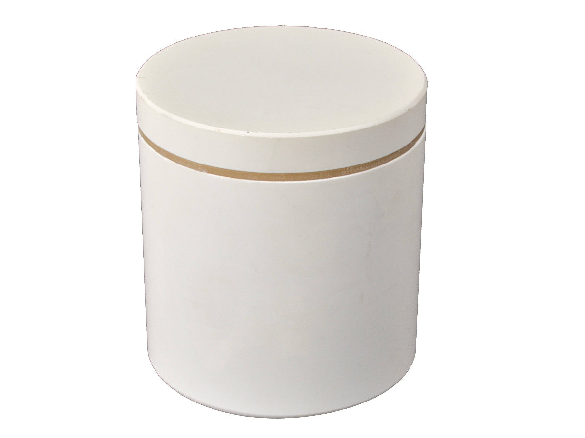 High-purity alumina ceramic grinding jars (Al₂O₃) for contamination-free powder milling with high hardness and chemical stability.