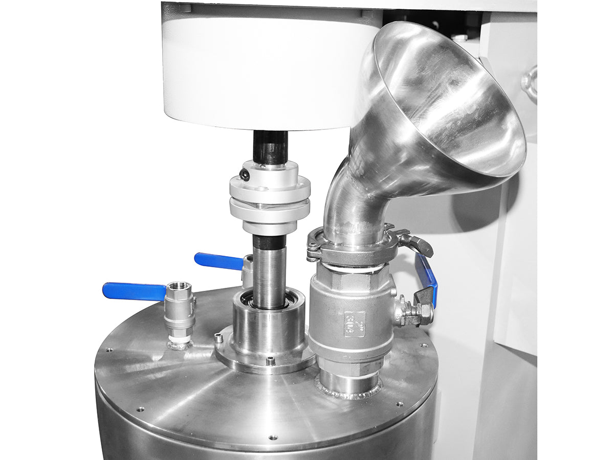 Cell Lab laboratory attritor stirred ball mills for low-noise, efficient particle size reduction and dispersion in battery, ceramic and pharmaceutical research.