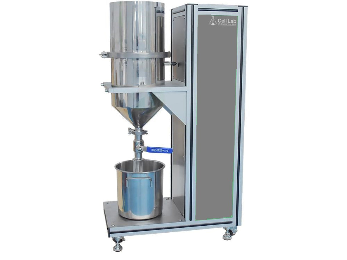 Cell Lab De-Ironing and Filtration Unit with Vacuum Filtration and 8000–10000 Gauss Magnetic Separation for Battery Slurry Purification