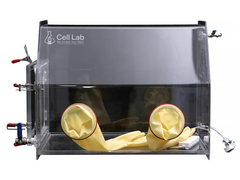 Cell Lab acrylic glove box offers a transparent, low-oxygen and low-moisture environment for chemical handling and teaching labs. Cost-effective PMMA construction with multiple size options and optional environmental control accessories.