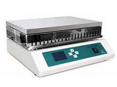 Cell Lab laboratory hot plate series with aluminium or graphite heating plates, analogue or digital control, and temperatures up to 400°C for lab heating applications.