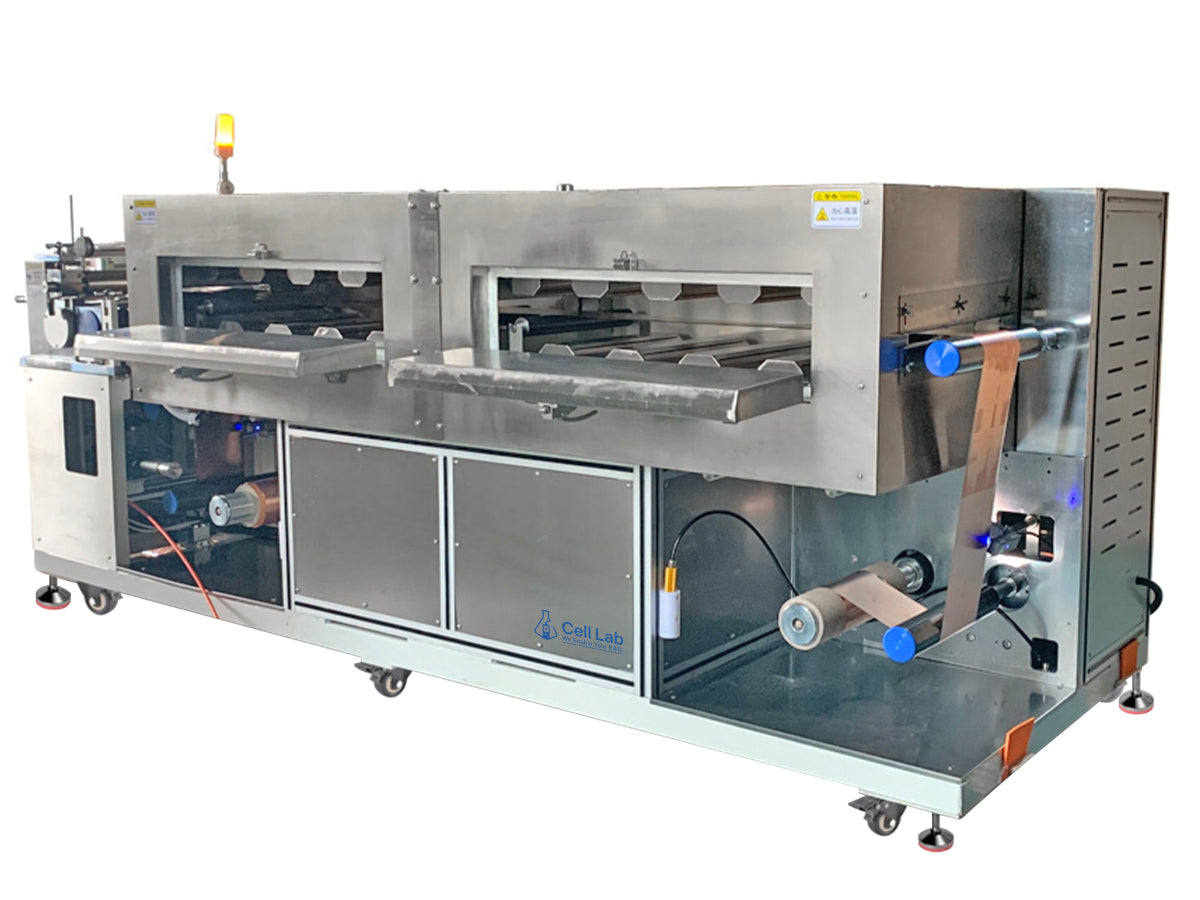 Cell Lab Laboratory Transfer Coating Machine with Two-Zone Oven and ±3 µm Precision for Battery Electrode and Thin-Film R&D