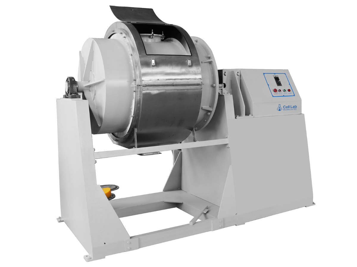 Cell Lab Light Roll Ball Mill for laboratory powder grinding. Efficient dry/wet milling, uniform micron-level mixing for advanced material research.