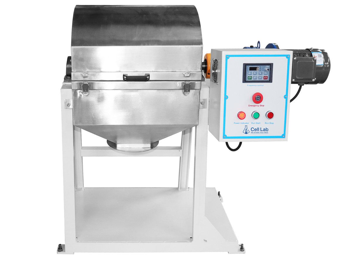 Cell Lab Light Roll Ball Mill for laboratory powder grinding. Efficient dry/wet milling, uniform micron-level mixing for advanced material research.