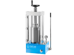 Cell Lab Manual Cold Isostatic Press (CIP) – 12T & 60T models for hydrostatic compaction of powders up to 300 MPa. Ideal for ceramics, powder metallurgy, battery materials, and research applications.