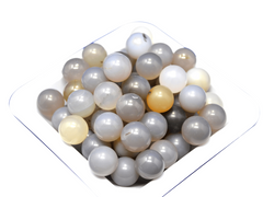Cell Lab Brazilian Agate Milling Media Balls (3–30 mm) for Planetary Ball Mills, Ultra-Pure, Contamination-Free Grinding for Battery and Ceramic Research