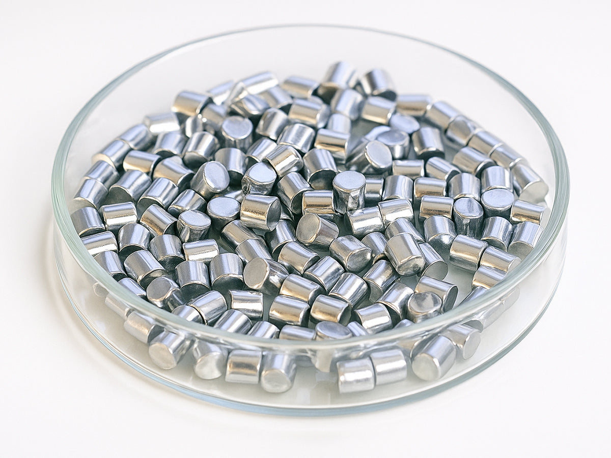 Cell Lab Ni/Fe 81/19 Pellets for Thin-Film, Microelectronic and Magneto-Resistive Sensor Applications with High Purity and Vacuum Deposition Compatibility