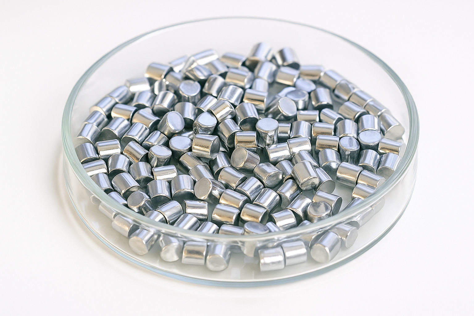 Cell Lab Ni/Fe 81/19 Pellets — high-purity soft magnetic evaporation material for thin-film, microelectronic, and magneto-resistive sensor applications. Ideal for vacuum and E-beam deposition.