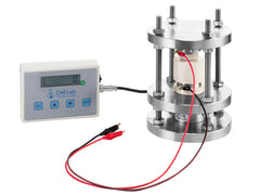 Cell Lab Pressure Jig and Load Sensor Kit (5T or 50 kg)for Solid-State and Lithium Metal Battery Testing,Compatible with PEEK Split Cells and 2×4 in Pouch Cells