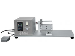 Cell Lab semi-auto electrode winding machine for pouch cell R&D offers up to 170 rpm variable speed, bidirectional control, and custom core compatibility in a compact benchtop design for precise electrode winding.