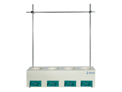 Cell Lab multi-flask magnetic stirring heating mantles enable simultaneous heating and stirring of up to six flasks at 450 °C with optional magnetic stirring, perfect for parallel synthesis and laboratory R&D.