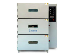 Cell Lab Three-Layer Automatic Vacuum Drying Oven for Lithium-Ion Battery Electrodes, Programmable PID Control, Independent Chambers, ≤100 Pa Vacuum