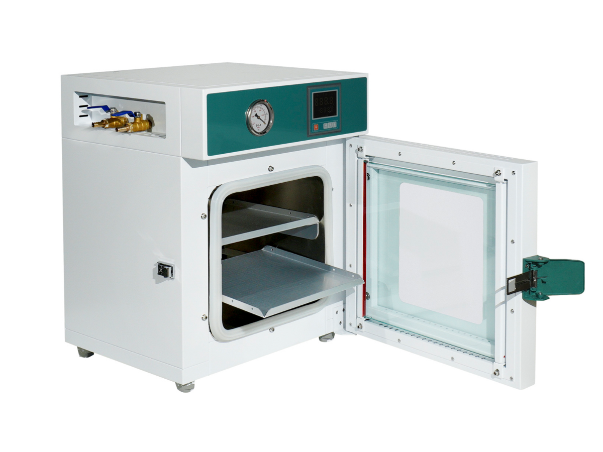 Cell Lab vacuum drying oven provides precise heating, PID temperature control, and vacuum decompression for safe, uniform drying of heat-sensitive materials.