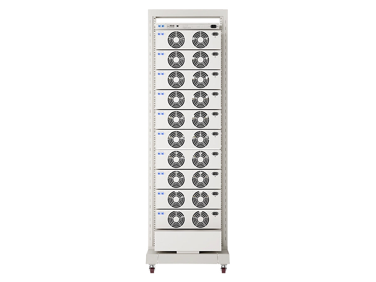 Neware CE-4008Q-20V10A battery module tester with 8 channels, 20V high-voltage testing, 10A output, pulse analysis, and DCIR electrochemical testing capabilities.