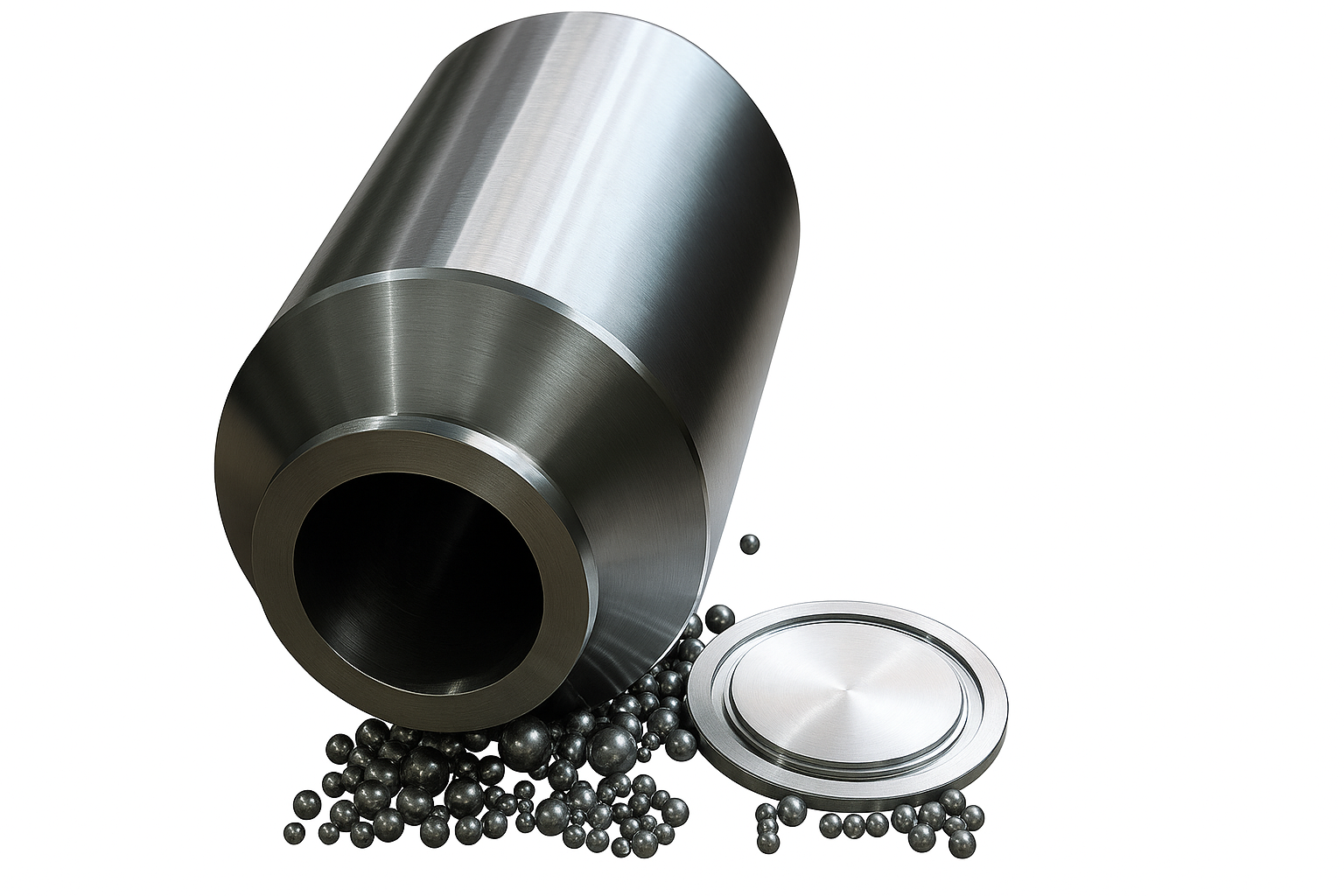 Cell Lab stainless steel roller mill jars (304 / 316) offer high-strength, corrosion-resistant performance for wet or dry milling of medium-hard and brittle samples in R&D and industry.