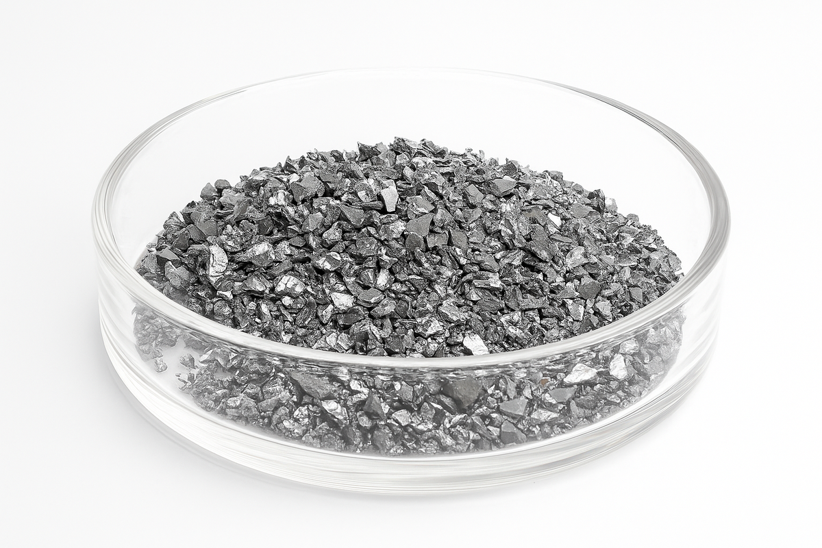 Cell Lab 3N5 (99.95%) Chromium Pieces — high-purity Cr evaporation material for optical coatings, photovoltaics, and decorative films. Excellent corrosion resistance, reflectivity, and adhesion for advanced thin-film deposition.