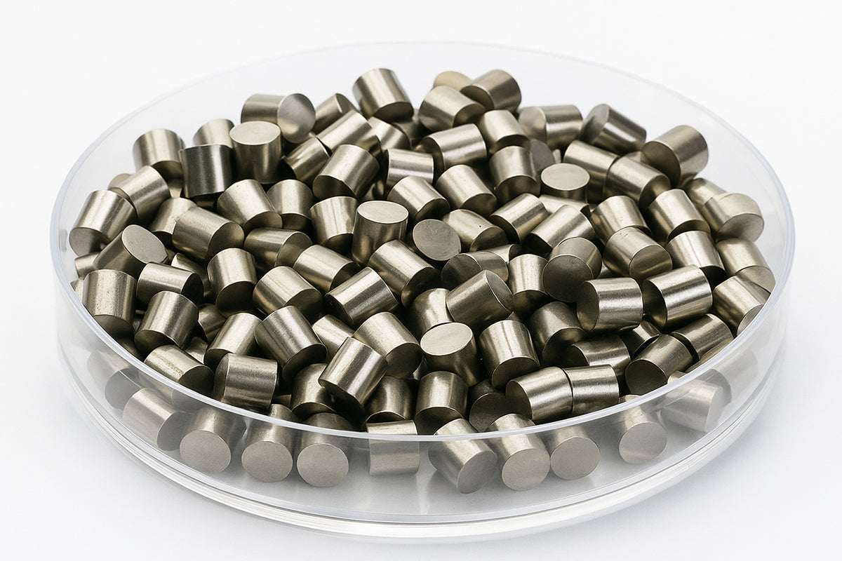 Cell Lab 3N5 (99.95%) Molybdenum Pellets for Thin-Film Coatings, Sensors and High-Temperature Alloys with High Purity and Thermal Stability