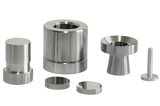 Cell Lab 40 mm XRF Pellet Pressing Die Set – High-Density Pellets for XRF Spectroscopy in Geology, Cement, Metallurgy, Pharmaceutical & Environmental Analysis