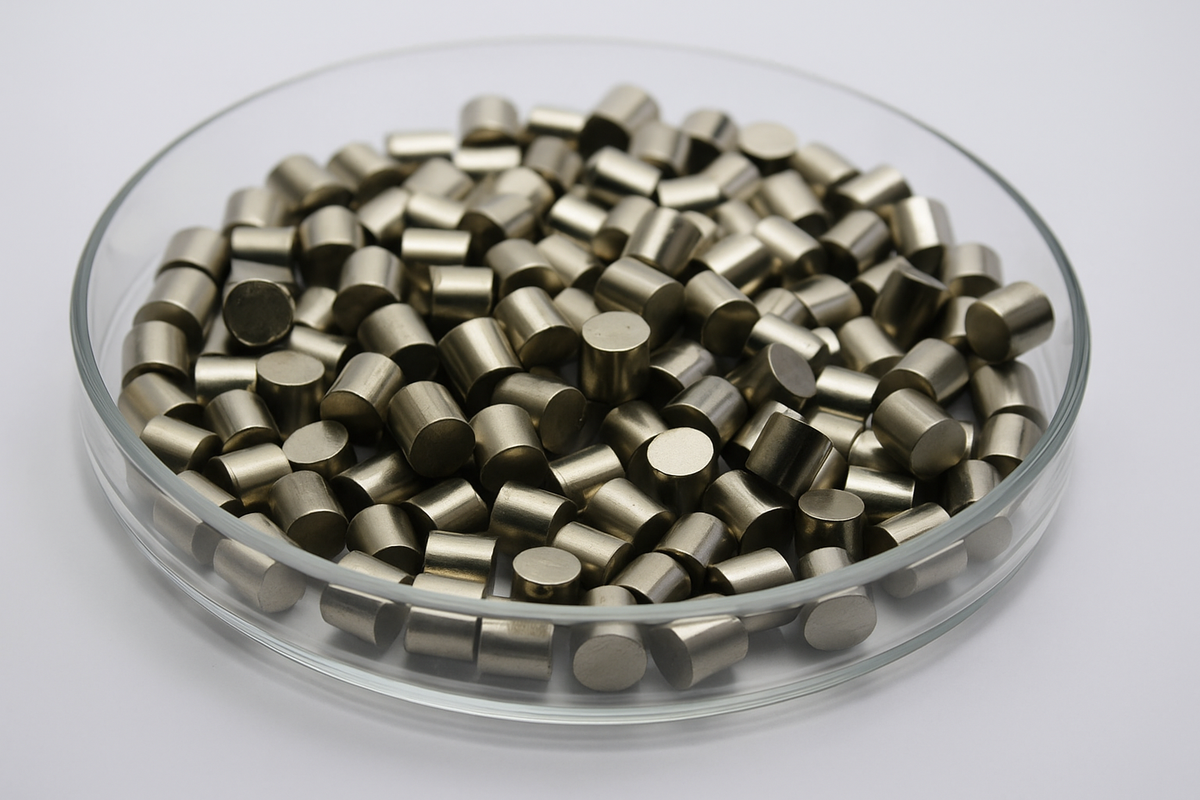 Cell Lab 4N5 (99.995%) Nickel Pellets — high-purity evaporation material for vacuum coating, thin films, and electronic applications. Excellent corrosion resistance, E-beam compatibility, and stability.