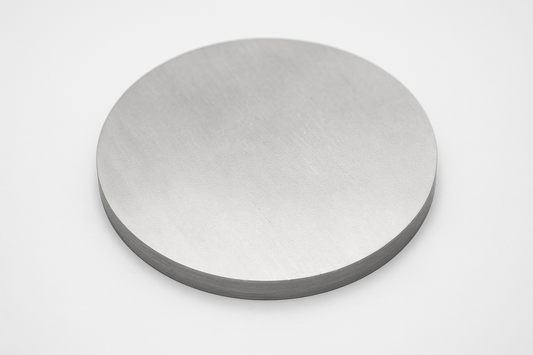High-purity 99.99% aluminium sputtering target for optical, OLED, and semiconductor coatings. Excellent reflectivity, conductivity, and corrosion resistance.