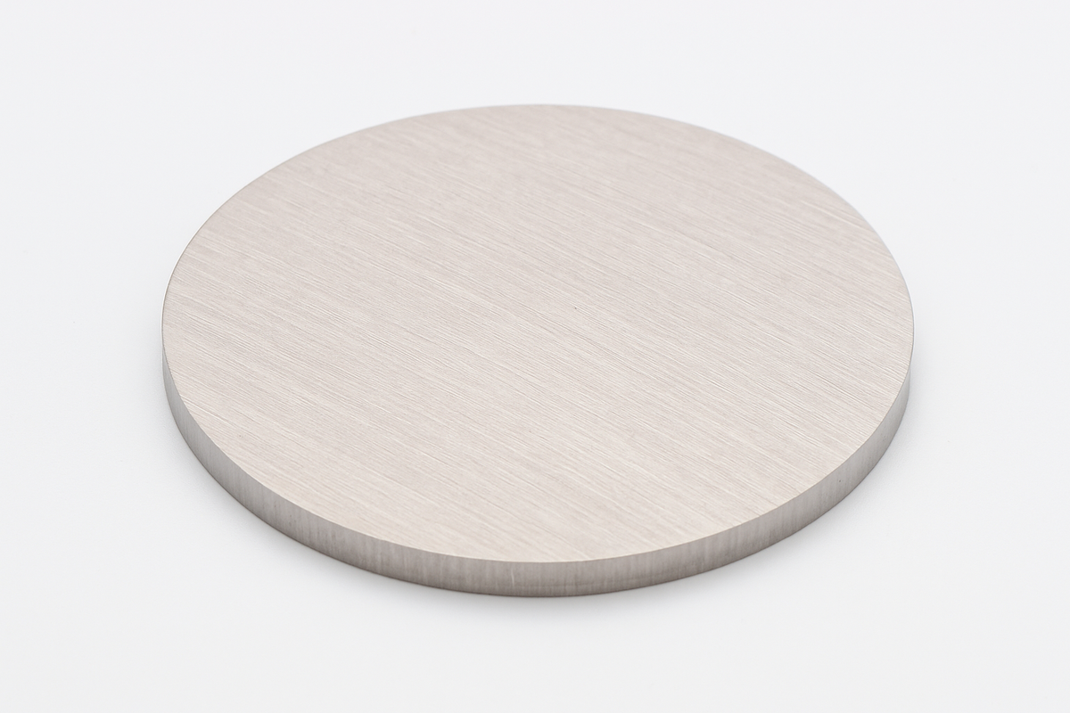 High-purity 99.99% nickel sputtering target for thin film deposition, magnetic coatings, and semiconductor fabrication. Superior conductivity and corrosion resistance.