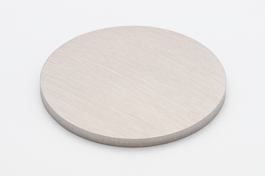 High-purity 99.99% nickel sputtering target for thin film deposition, magnetic coatings, and semiconductor fabrication. Superior conductivity and corrosion resistance.