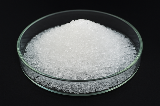 Cell Lab 4N (99.99%) Silicon Dioxide (SiO₂) evaporation material — high-purity white crystalline solid for optical coatings, semiconductors, and dielectric thin films. Ideal for E-beam and thermal evaporation systems.
