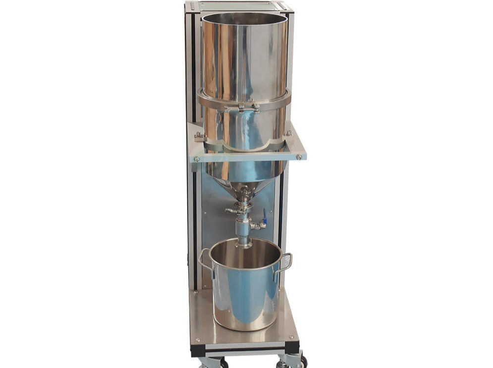 Cell Lab 5L de-ironing filtration system integrates magnetic separation and vacuum filtration for lithium-ion battery slurry purification, ensuring clean, uniform, and high-performance electrode materials.
