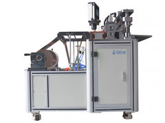 Cell Lab automatic shear cutter machine for lithium-ion electrodes and aluminium films delivers ±0.5 mm precision, 500 mm width capacity, and programmable control for high-throughput battery production.