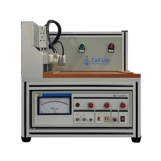 Cell Lab Battery Short Circuit Tester provides automated, high-precision detection of internal and external faults in pouch cell films and tabs, ensuring lithium-ion battery safety and quality compliance.