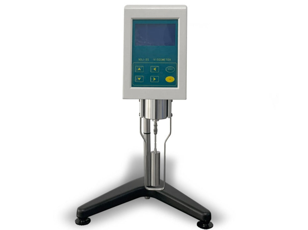 Cell Lab digital viscometer for battery slurry offers 1–10⁵ mPa·s range, ±2 % accuracy, and multi-speed control—ideal for electrode coating viscosity testing and lithium battery R&D.
