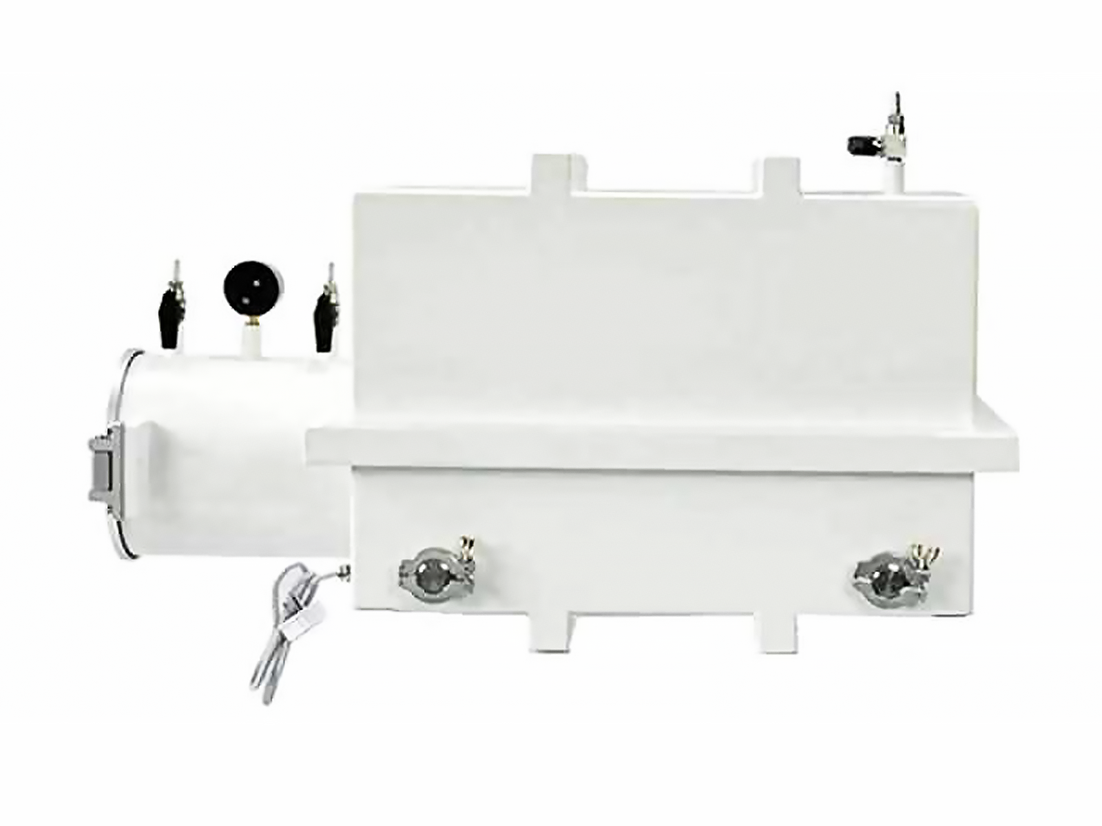 Cell Lab compact stainless steel glove box with antechamber provides a high-purity inert atmosphere for battery R&D, semiconductor research, and chemical synthesis. Durable 304 stainless steel design with customisable options.