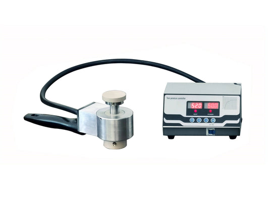 Cell Lab Heatable PEEK Split Cell Test Kit (12 mm, 200 °C): precision PEEK and stainless steel construction for solid-state lithium battery testing, conductivity studies, and symmetric lithium cells.