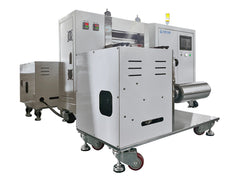 Cell Lab Roll-to-Roll Hydraulic Rolling Press with Servo Control, Heating System and 40-Ton Pressure for High-Uniformity Battery Electrode Processing