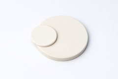 Cell Lab High-Purity Alumina (Al₂O₃) Disks, > 99 % purity, high hardness and 1600 °C resistance for tube furnace, insulation and semiconductor applications (5 pcs pack).