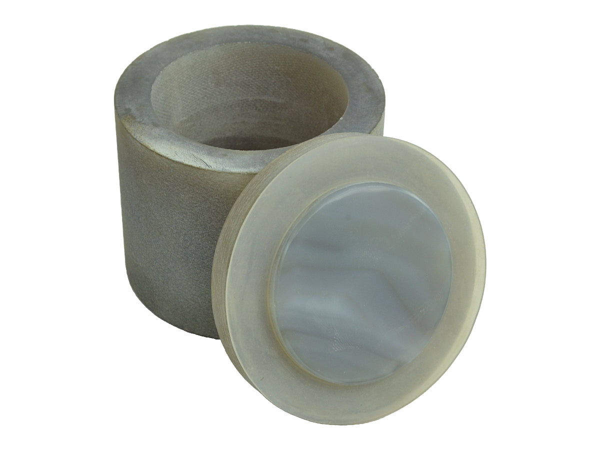 Cell Lab High-Purity Natural Agate Milling Jars, ≥99.91% SiO₂, Contamination-Free Precision Grinding for Planetary Mills in Battery, Ceramics and Research